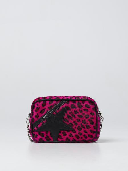 Star Golden Goose bag in animalier pony skin