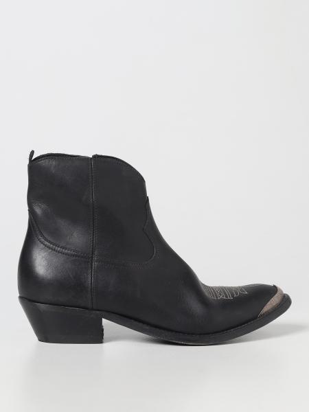 Golden Goose flat booties for woman
