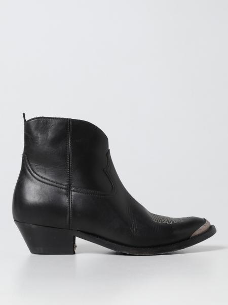 Golden Goose flat booties for woman